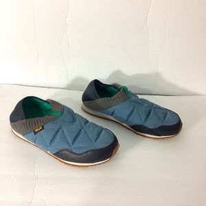 TEVA UNISEX MEN 8 WOMAN 9 ReEMBER BLUE QUILTED SLIP ON CONVERTABLE
Gently used